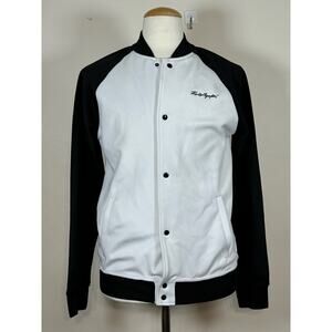 Karl Lagerfeld Paris Colorblock Scuba Baseball Track Jacket Men’s Size Small S